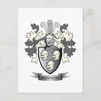 Kennedy Coat of Arms Postcard