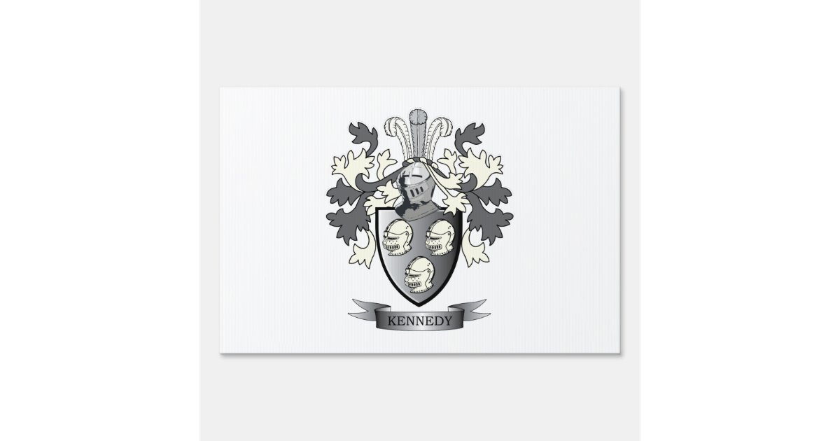 Kennedy Coat of Arms Sign Zazzle