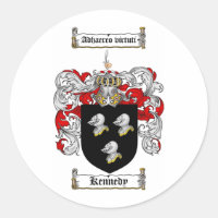 KENNEDY FAMILY CREST - KENNEDY COAT OF ARMS