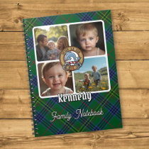 Kennedy Family Photo Collage Notebook