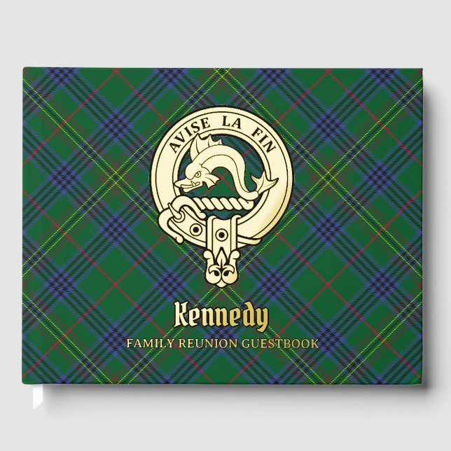 Kennedy Family Reunion Guest Book (Front)