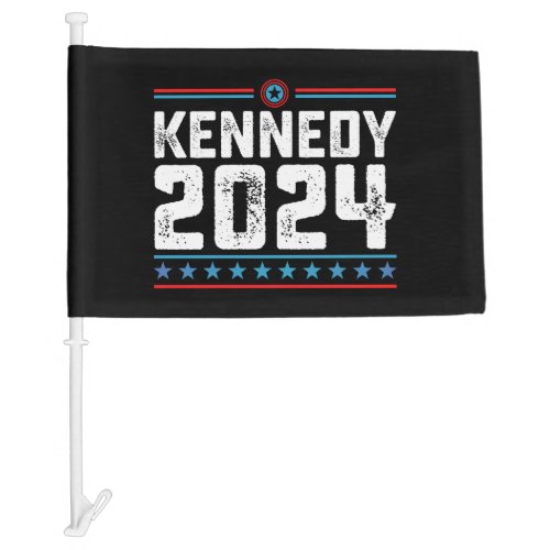 Kennedy for President 2024 Car Flag