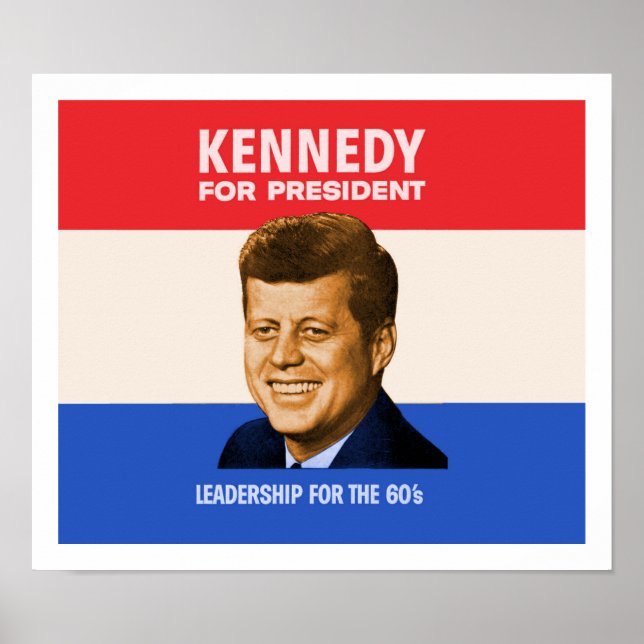 Kennedy for President Poster (Front)