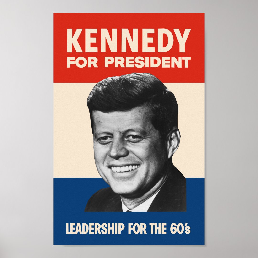 Kennedy for President Poster Zazzle