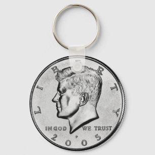 Kennedy Half Dollar Keychain