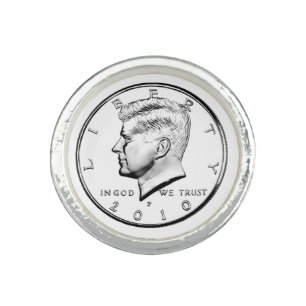 KENNEDY HALF DOLLAR RING