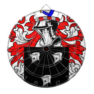 Kennedy (Irish) Coat of Arms Dart Board