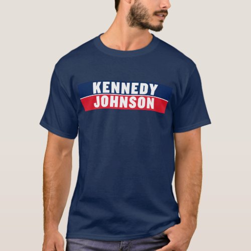 Kennedy Johnson 1960 Campaign Vintage Kennedy 1960 T_Shirt