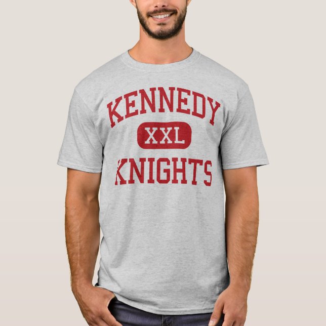 Kennedy - Knights - High - Paterson New Jersey T-Shirt (Front)