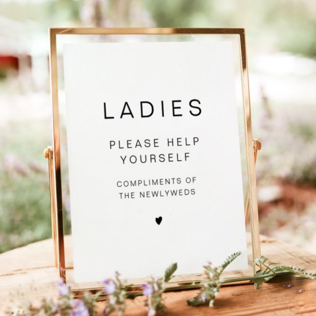 KENNEDY Modern Ladies Bathroom Toiletry  Poster (Creator Uploaded)