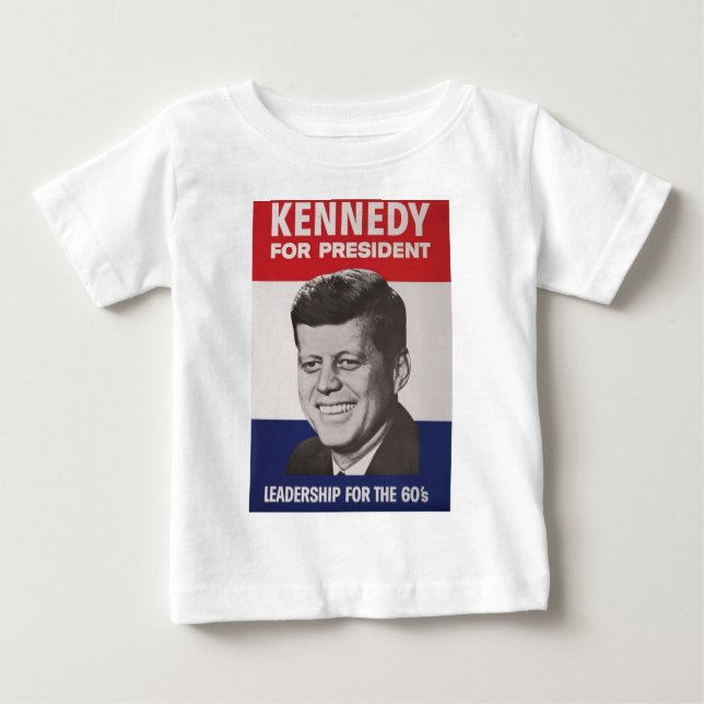 Kennedy Poster Baby T-Shirt (Front)