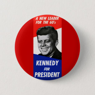 Kennedy Presidential Campaign 1960 Button