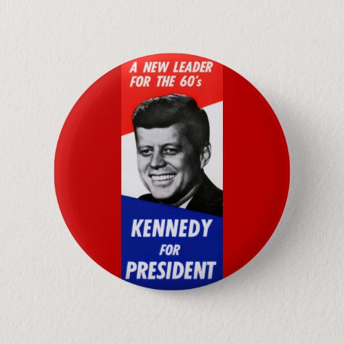 Kennedy Presidential Campaign 1960 Button