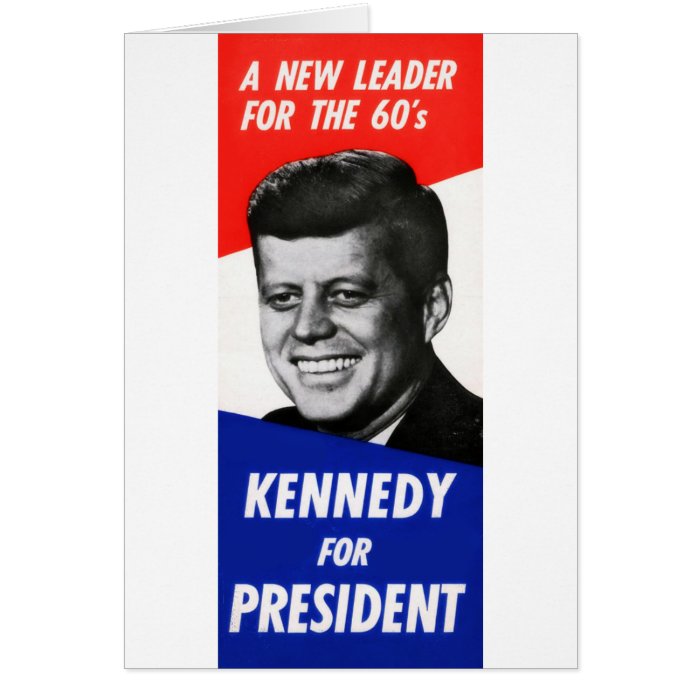 Kennedy Presidential Campaign 1960 Card