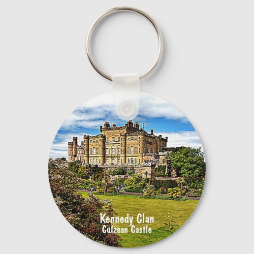 Kennedy Scottish Clans Culzean Castle Keychain
