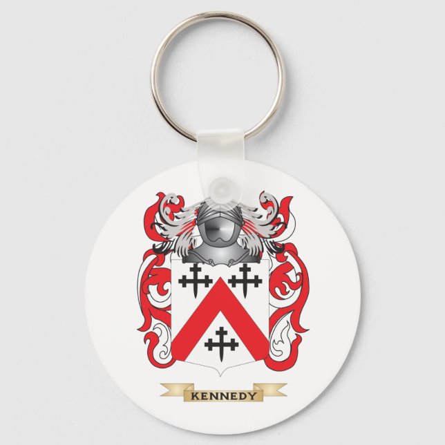 Kennedy-(Scottish) Coat of Arms (Family Crest) Keychain (Front)