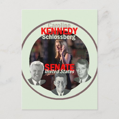 KENNEDY Senate Postcard