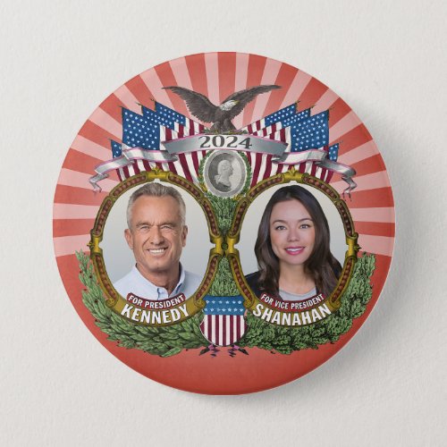 Kennedy Shanahan 2024 _ Collectible Campaign Button