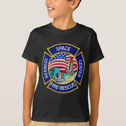 Kennedy Space Center Fire Rescue T_Shirt