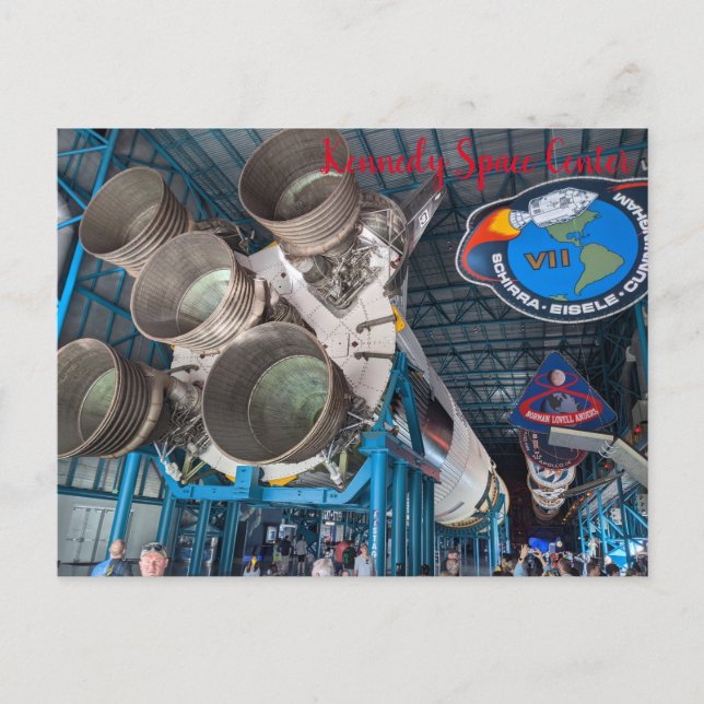 Kennedy Space Center Postcard (Front)