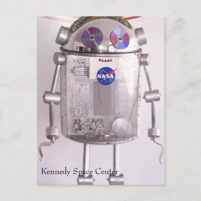Kennedy Space Center Postcard (Front)