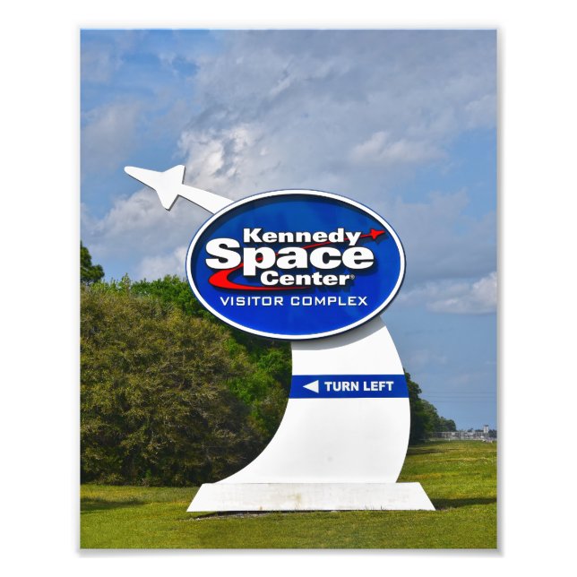 Kennedy Space Center Visitor Complex Sign (Front)