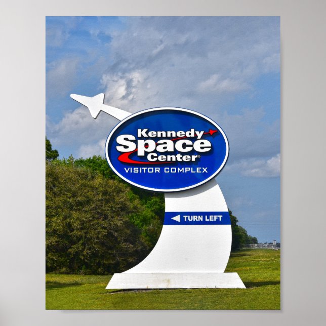 Kennedy Space Center Visitor Complex Sign (Front)
