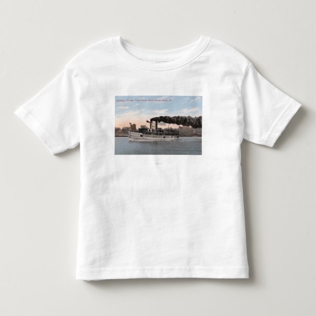 Kennedy Steamboat Leaving for Bremerton Toddler T-shirt (Front)