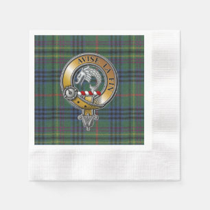 Kennedy Tartan & Badge Napkins