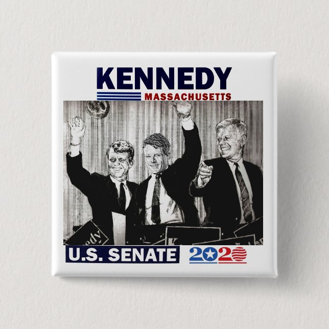 Kennedy U.S. Senate 2020 Button (Front)