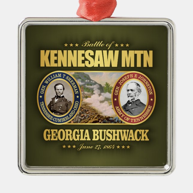 Kennesaw Mountain (FH2)  Metal Ornament (Front)