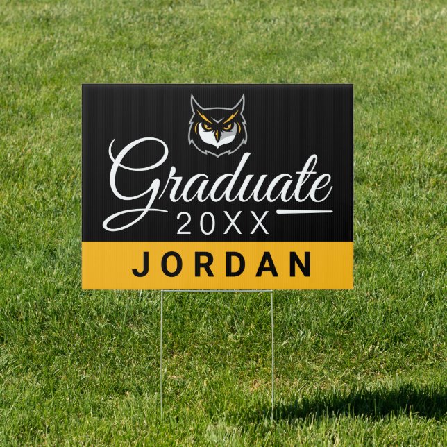 Kennesaw Owl | Graduate Sign (Insitu)