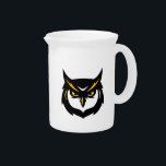 Kennesaw Owl Logo Beverage Pitcher<br><div class="desc">Check out these Kennesaw State designs! Show off your KSU pride with these new University products. These make the perfect gifts for the KSU Owls student,  alumni,  family,  friend or fan in your life. All of these Zazzle products are customizable with your name,  class year,  or club. Go Owls!</div>