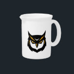 Kennesaw Owl Logo Beverage Pitcher<br><div class="desc">Check out these Kennesaw State designs! Show off your KSU pride with these new University products. These make the perfect gifts for the KSU Owls student,  alumni,  family,  friend or fan in your life. All of these Zazzle products are customizable with your name,  class year,  or club. Go Owls!</div>