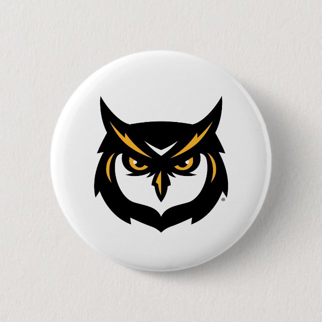 Kennesaw Owl Logo Button (Front)