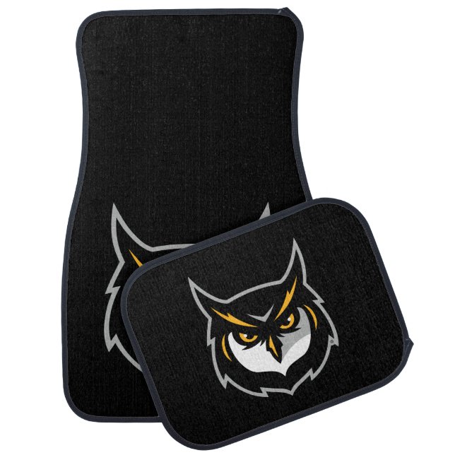 Kennesaw Owl Logo Car Floor Mat (Set)