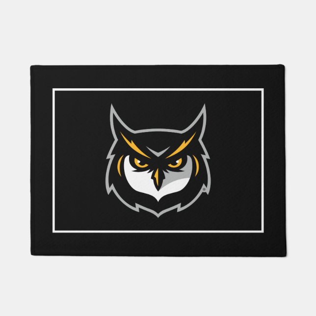 Kennesaw Owl Logo Doormat (Front)