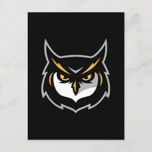 Kennesaw Owl Logo Invitation Postcard
