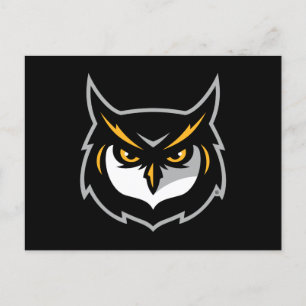 Kennesaw Owl Logo Invitation Postcard