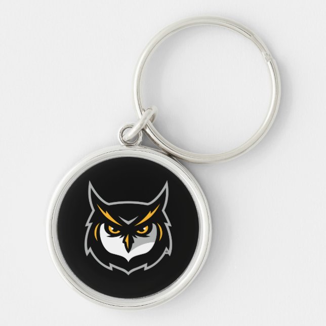 Kennesaw Owl Logo Keychain (Front)