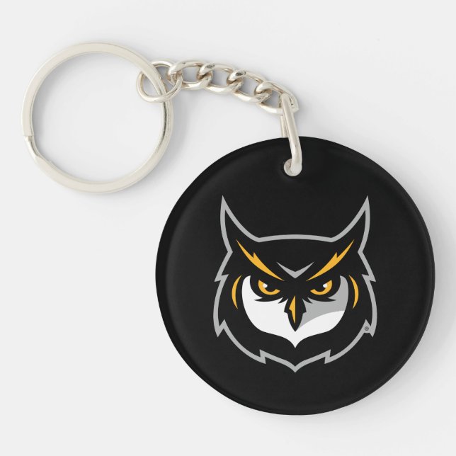 Kennesaw Owl Logo Keychain (Front)