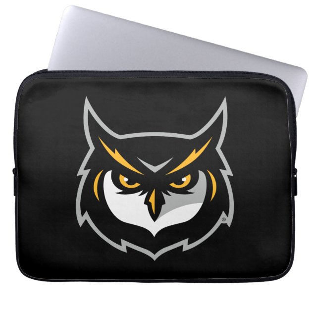 Kennesaw Owl Logo Laptop Sleeve Zazzle