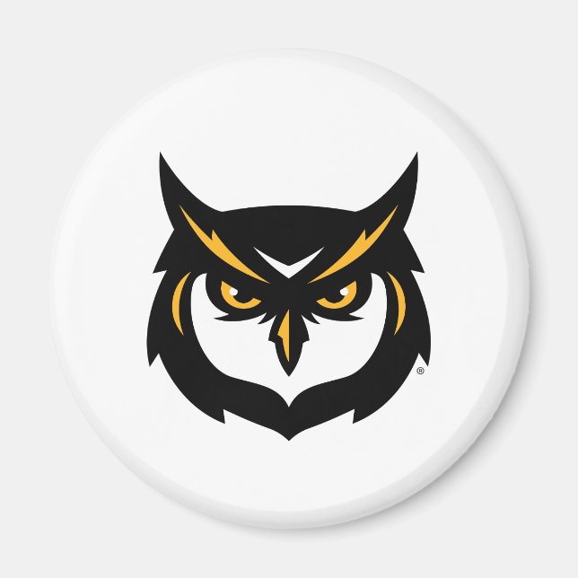 Kennesaw Owl Logo Magnet (Front)