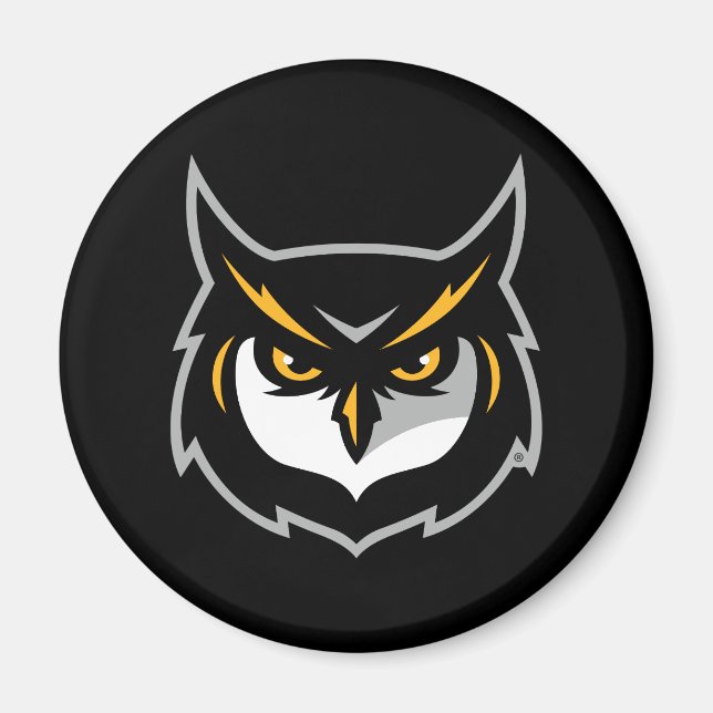 Kennesaw Owl Logo Magnet (Front)