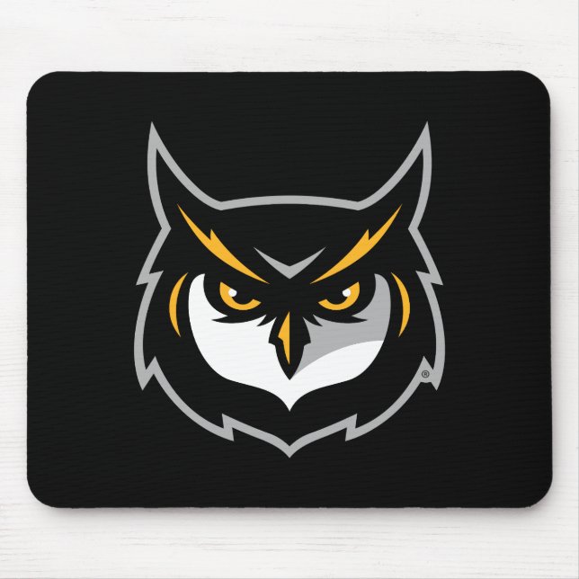 Kennesaw Owl Logo Mouse Pad (Front)