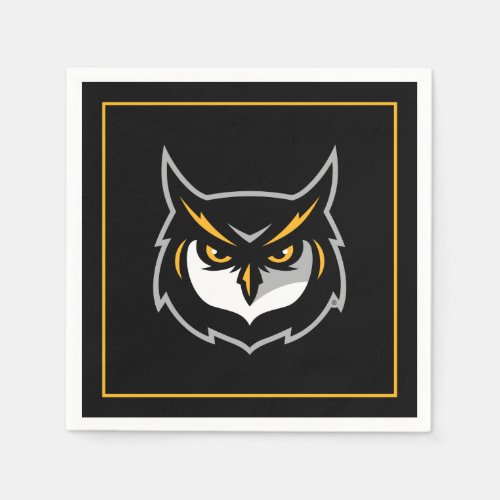 Kennesaw Owl Logo Napkins