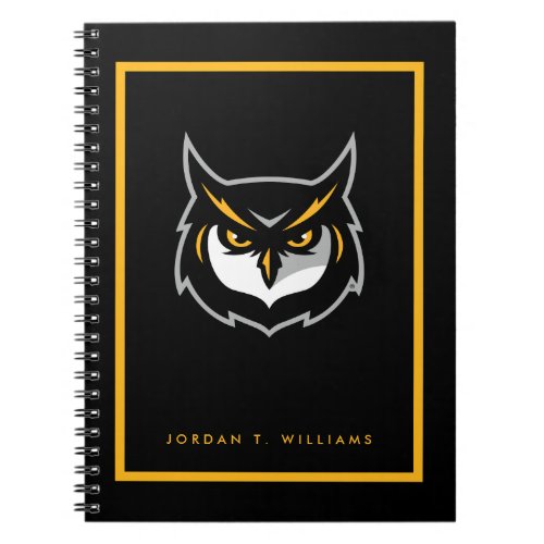 Kennesaw Owl Logo Notebook