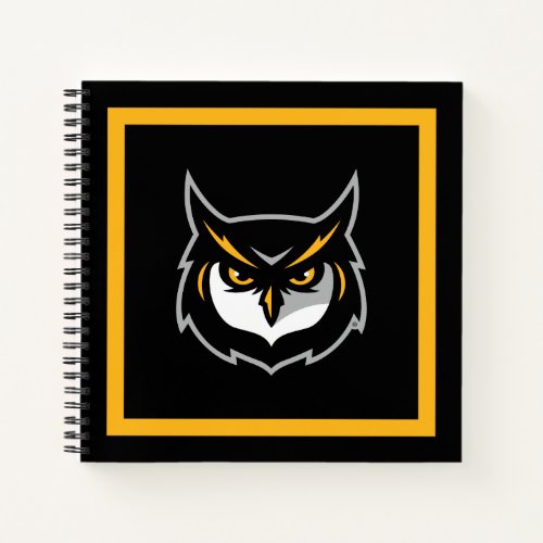 Kennesaw Owl Logo Notebook