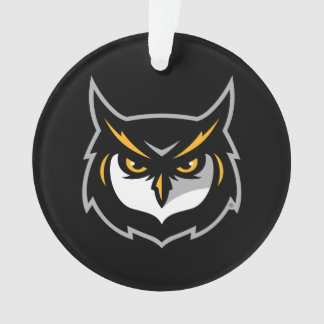 Kennesaw Owl Logo Ornament