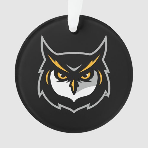 Kennesaw Owl Logo Ornament